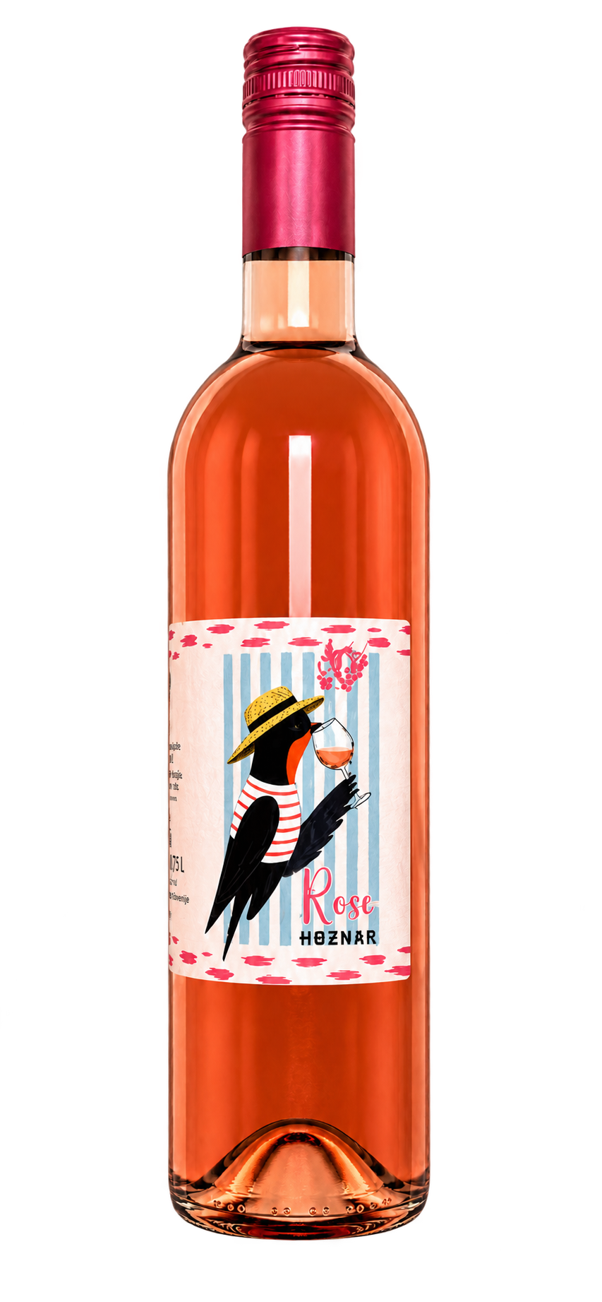 Suho rosé vino Hoznar iz Bele krajine